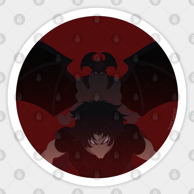 The Crybaby Devil Sticker by Siderjacket